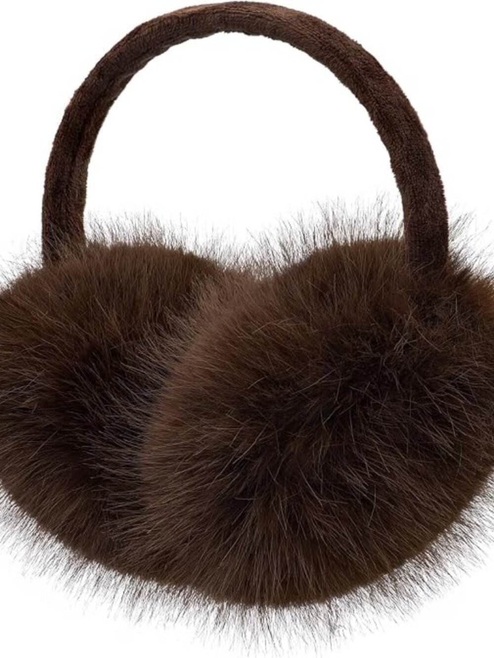 XIAOHAWANG Women Winter Ear Muffs Warm Earmuffs Fuzzy White Girls Earmuff